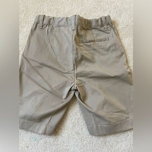 Crewcuts khaki shorts boys size 10.